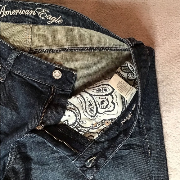 American Eagle True Boot Women's Blue Jeans - Size 10 Standard - Picture 3 of 14
